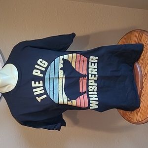 Port and Company THE PIG WHISPERER Men's XL NWOT